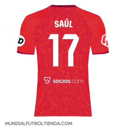 Camiseta Sevilla Saul Niguez #17 Segunda Equipación Replica 2024-25 mangas cortas